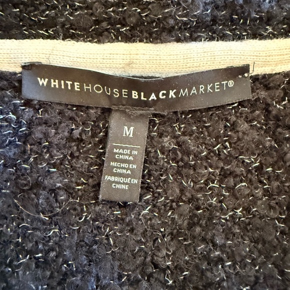 White House Black Market Black Tweed Blazer - Picture 13 of 13